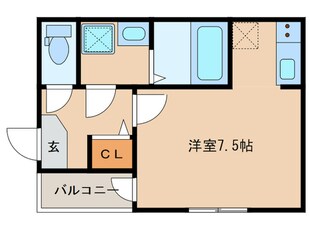 ハーモニーテラス大久手町の物件間取画像